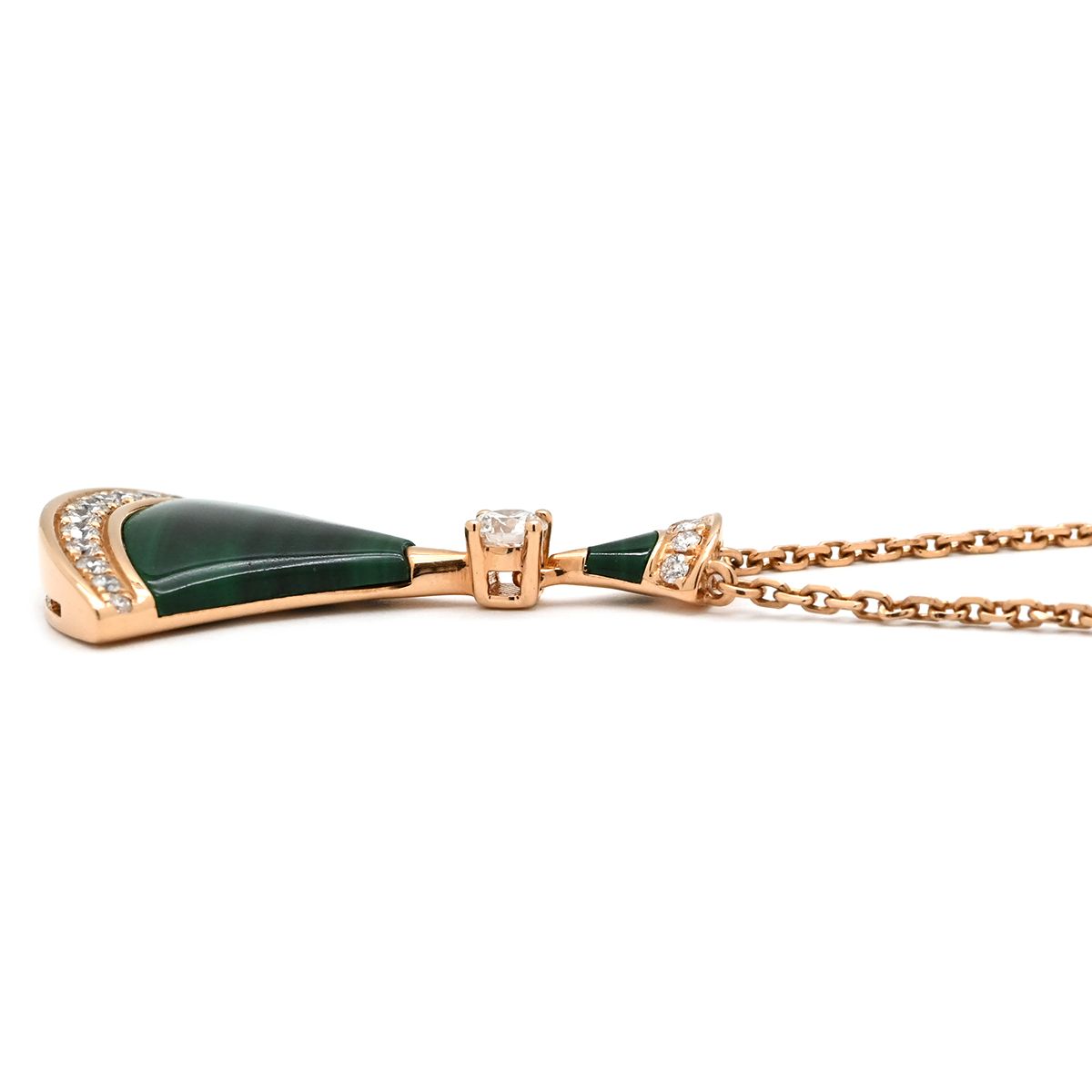 ブルガリ BVLGARI ネックレス ディーヴァ ドリーム K18PG ダイヤモンド