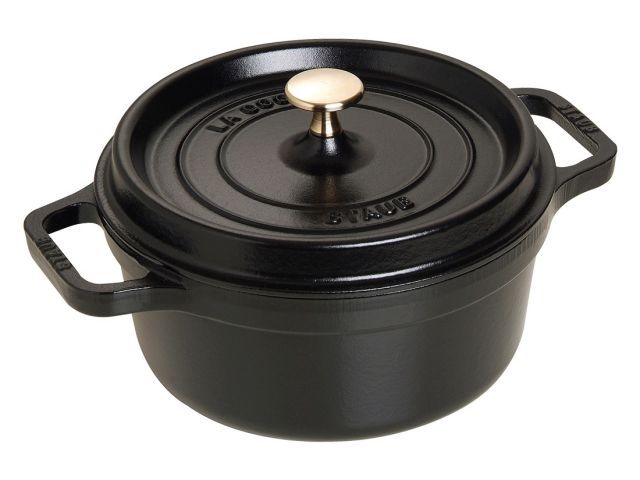 STAUB ピコ ココット ラウンド 22cm ブラック 2.6L