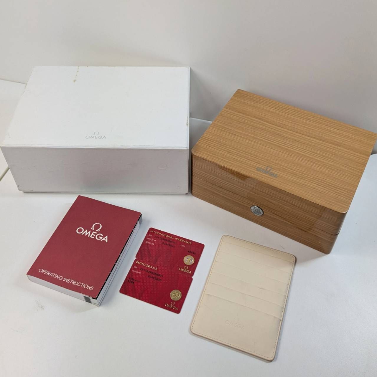 OMEGA オメガ腕時計 ボックス 空箱(外箱・中箱)4個(管理番号07004) USED】OMEGA オメガ 空箱 ウォッチケース 時計ケース 収納
