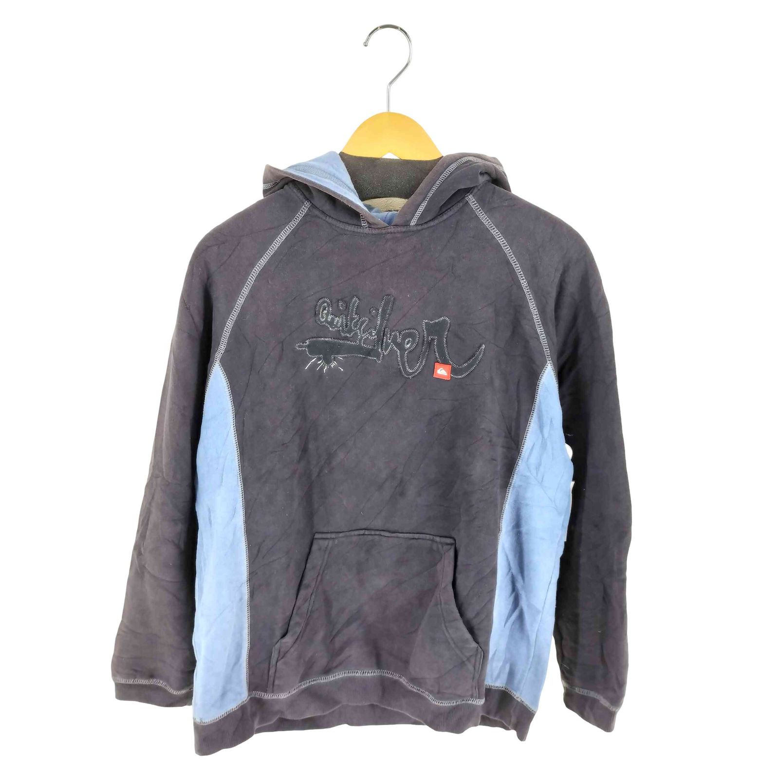 クイックシルバー Quiksilver 90-00s ロゴパッチデザイン バイカラー 