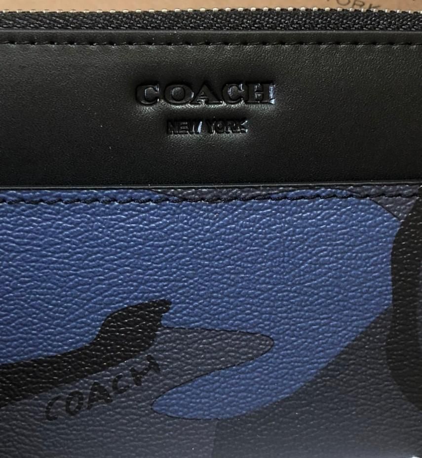 COACH コーチ 新品 ダンボ レディース 長財布 小物 財布 053-