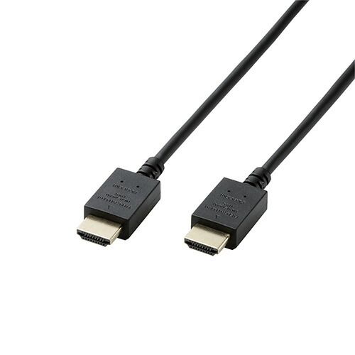5個セット エレコム HDMIケーブル|Premium|やわらか|1.0m|ブラック CAC-HDPY10BKX5