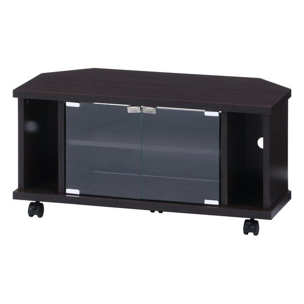 【新品】不二貿易 フジボウエキ コーナーＴＶボード 32型対応 幅78.5cm ブラウン TV-CORNER (2543470)