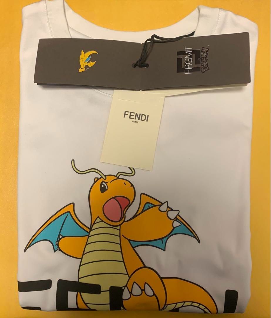 新品未使用 FENDI×fragment×ポケモン コラボTシャツ カイリュー