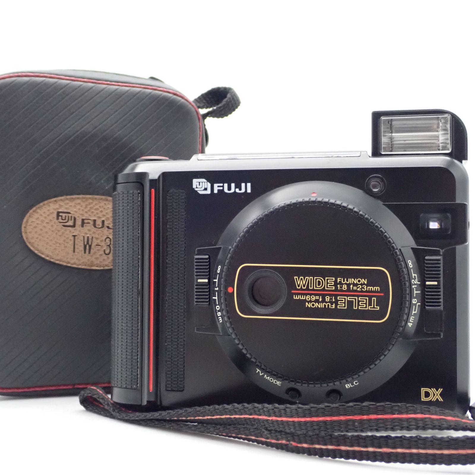 美品 FUJIFILM TW-3 DX Tele wide ハーフフレイムフィルムカメラ