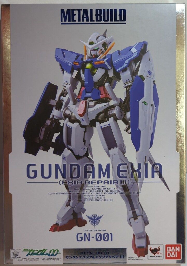 BANDAI METAL BUILD ガンダムエクシアu0026エクシアリペアIII 再販版