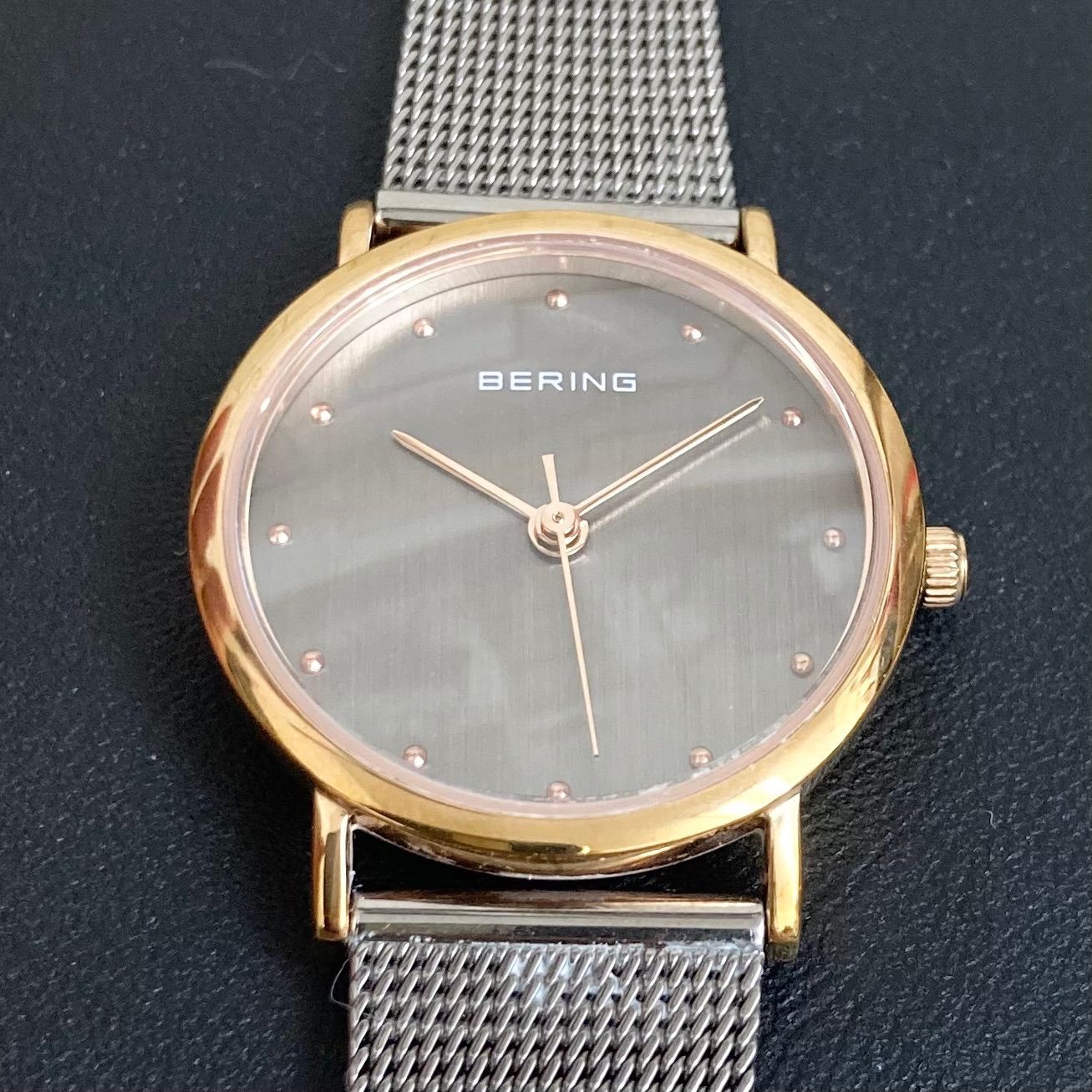 美品】BERING ベーリング 腕時計 13426-369 シンプル レディース 