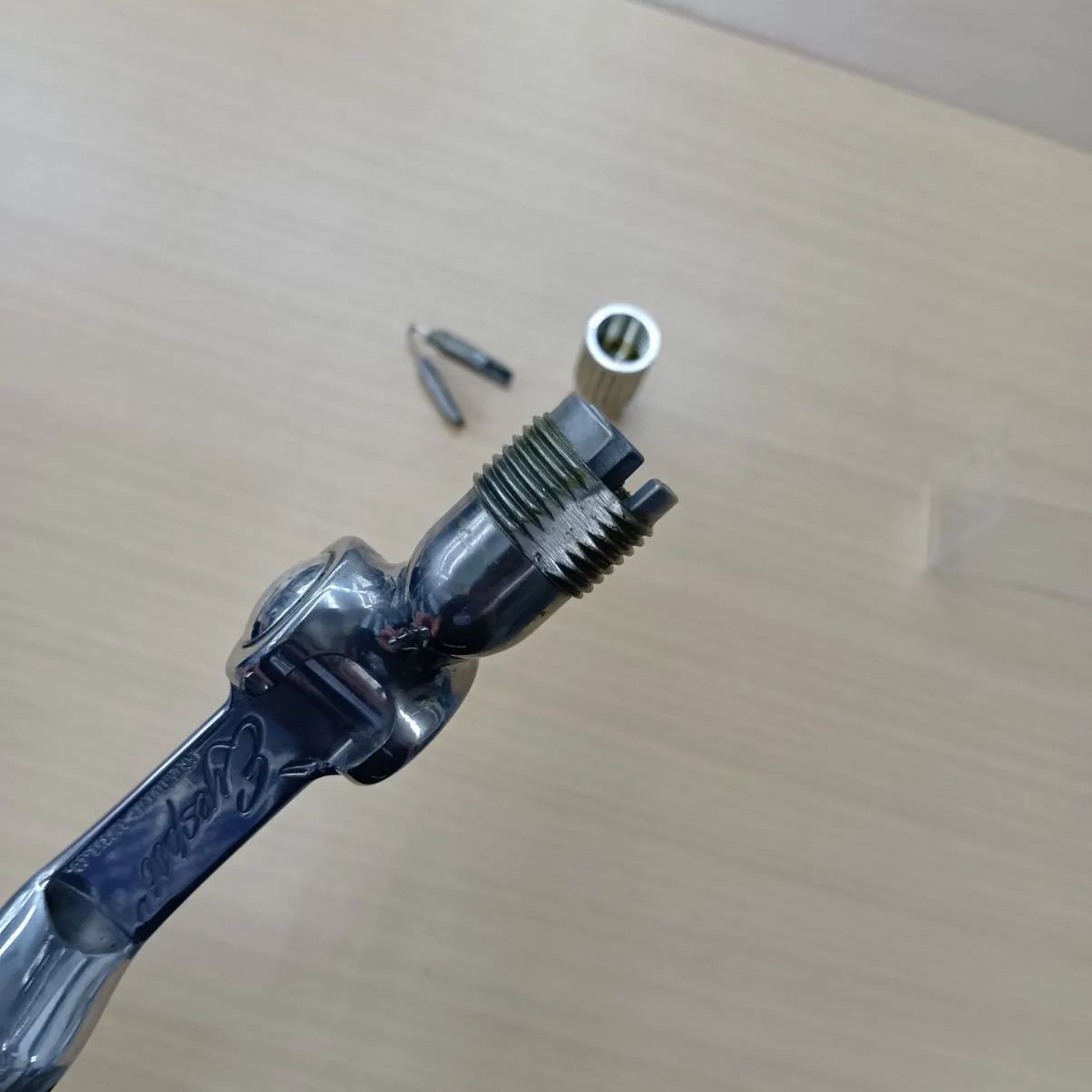  併売 ブライトリバー アイスポット グリップ ロッドパーツ