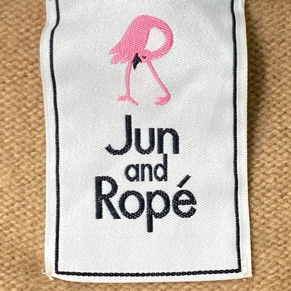 サイズ：M JUN&ROPE ジュン アンド ロペ  ニットセーター  ベージュ系 [240101444535] ゴルフウェア レディース ストスト サイズ：M JUN&ROPE ジュン アンド ロペ ニットセーター