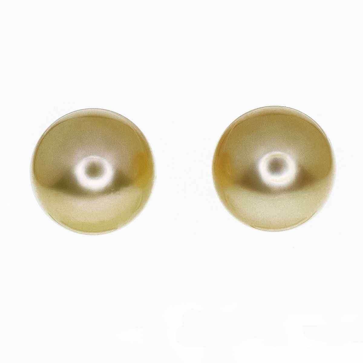 真珠(8.32mm-8.36mm)ロング ゴールド ピアス 750 K18 YG イエローゴールド【送料無料】【代引き手数料無料】23571024付属品