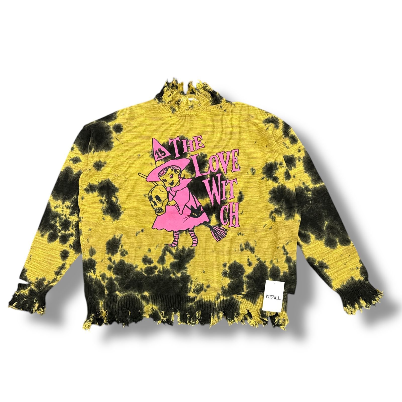 KIDILL rurumu: ダメージニット 24SS 参考上代59400円 未使用品 KIDILL DESTROY PULLOVER KNIT WITH RURUMU