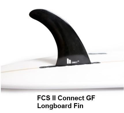 送料無料▲FCS II Connect GF Longboard Fin 10　(新品)