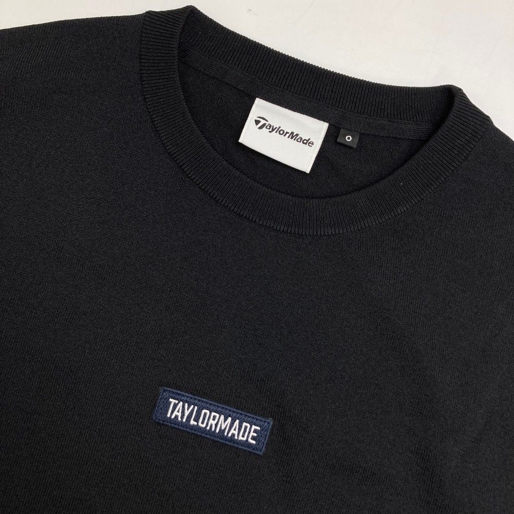 サイズ：O TAYLOR MADE テーラーメイド 長袖 ニットセーター ブラック
