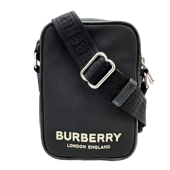BURBERRY バーバリー ショルダーバッグ ナイロン ブラック