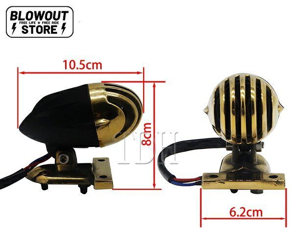 真鍮 ブラス ビンテージ テールライト パンナックルショベル フランダース ガイド ハーレー AMA ドッグボーン