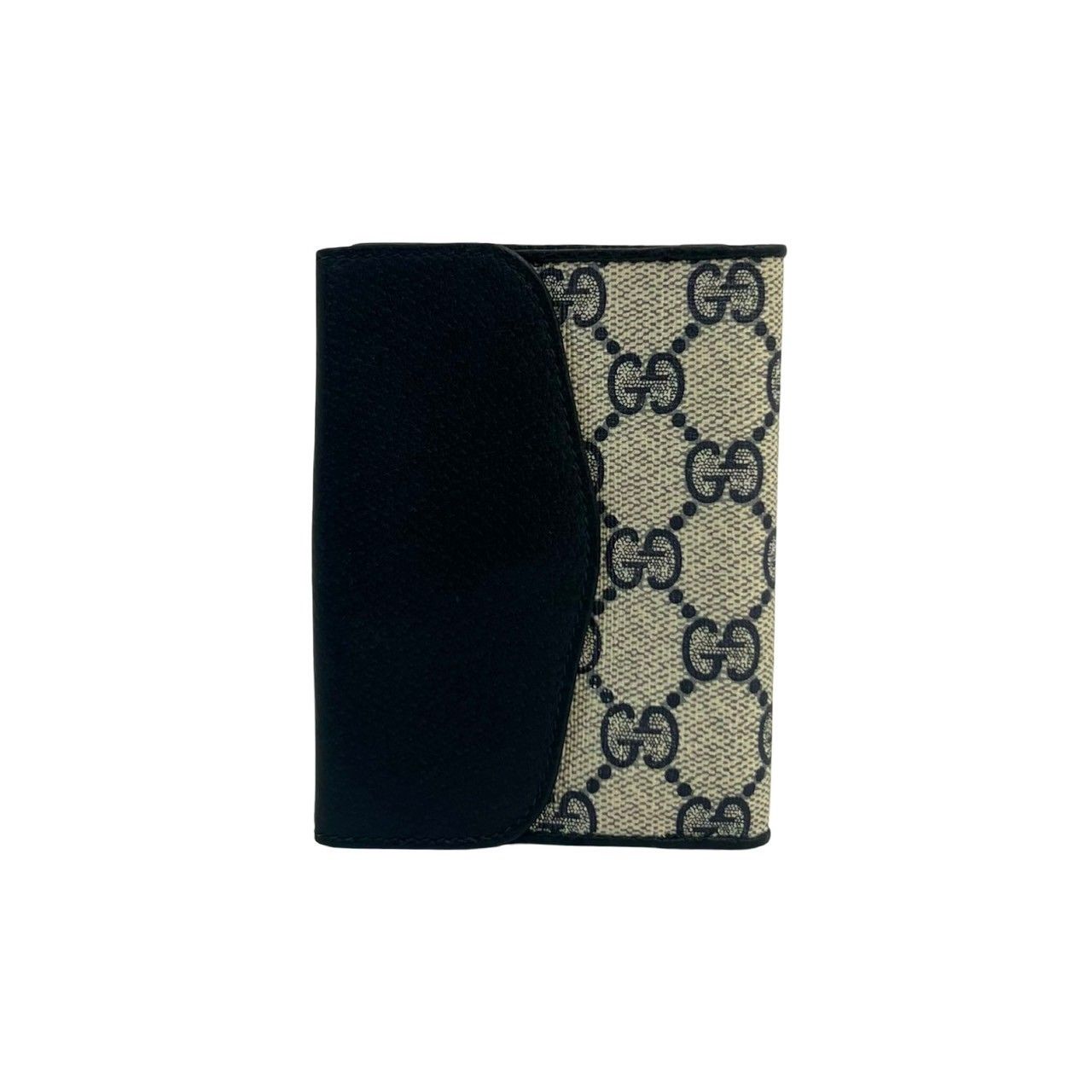 未使用保管品 GUCCI グッチ オールドグッチ GG ロゴ 柄 金具 レザー 本