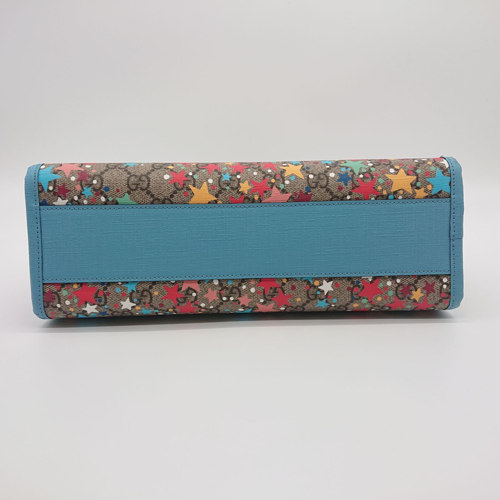 GUCCI マルチカラー 星柄 トートバッグ