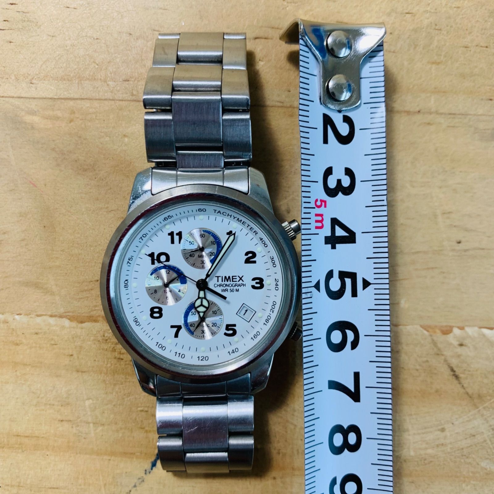 L31747 電池切れ TIMEX タイメックス SR927 W CELL メンズ腕時計 クロノグラフ - メルカリ