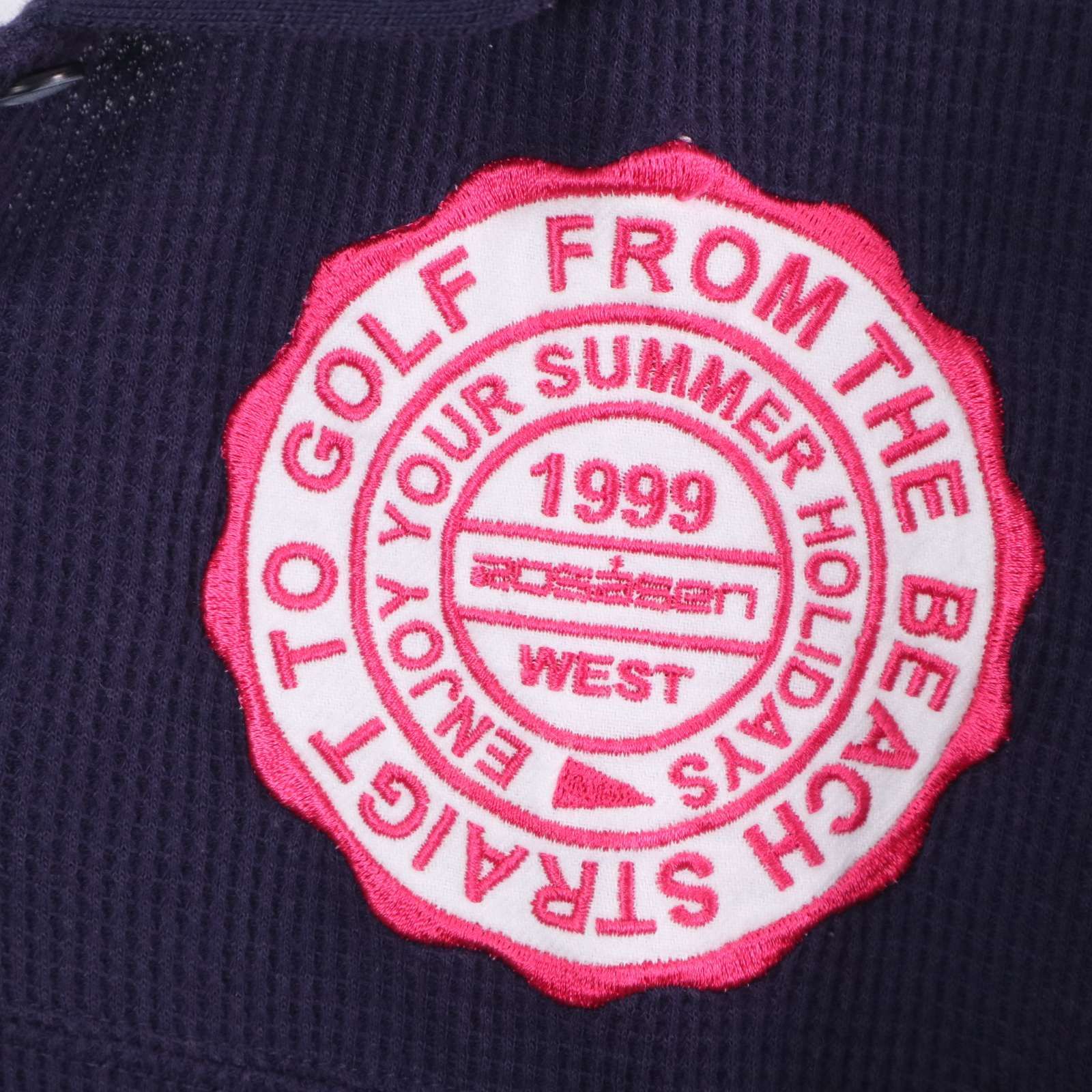 ROSASEN ロサーセン ロゴ ワッペン 刺繍 【半袖 ポロシャツ /総柄 ショートパンツ】 2点セット★ Sz.M　レディース ゴルフ　w56tc14 ROSASEN ロサーセン ロゴ ワッペン 刺繍 半袖 ポロシャツ ⁄総柄