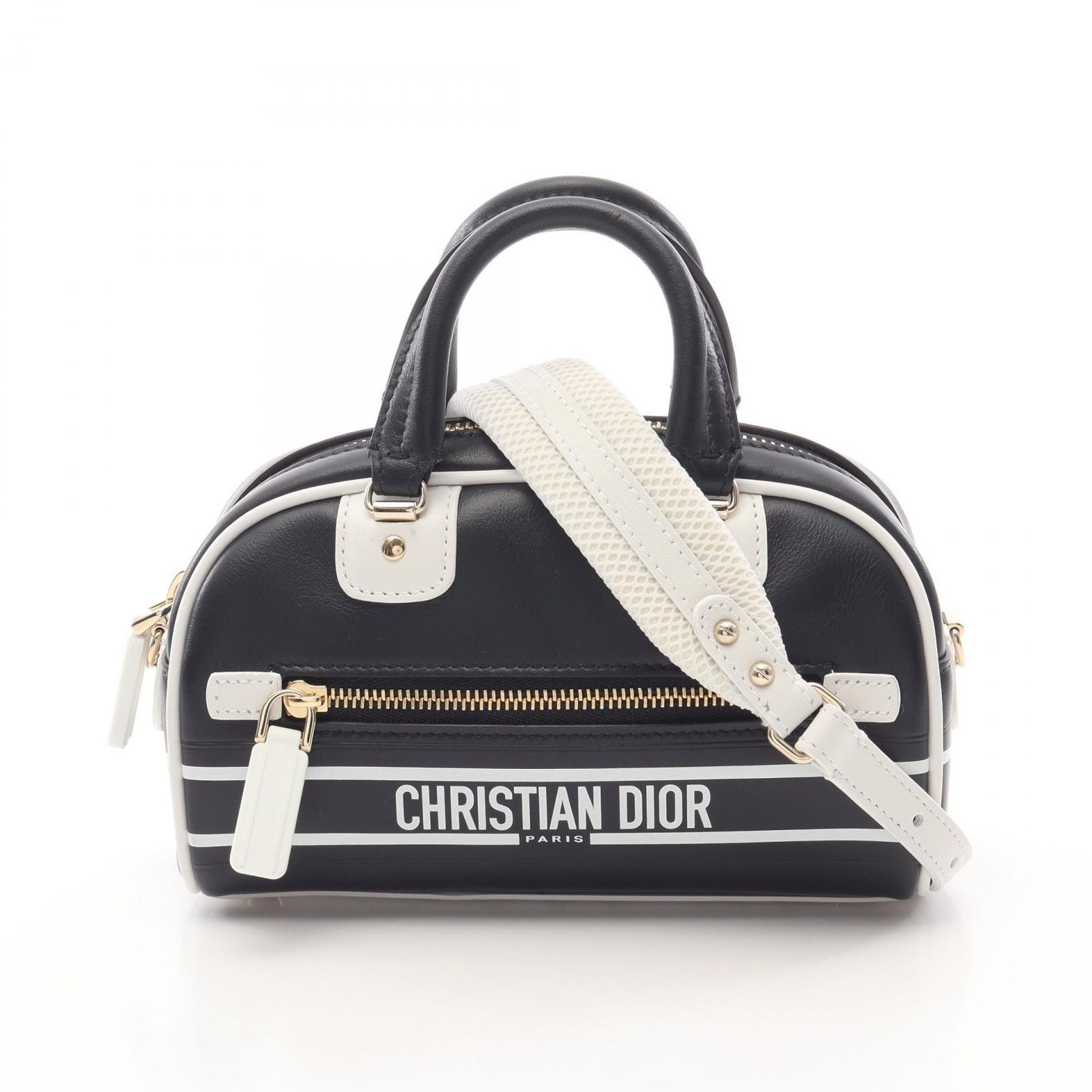 ディオール Dior ハンドバッグ VIBE ヴァイブ ミニ ボウリングバッグ