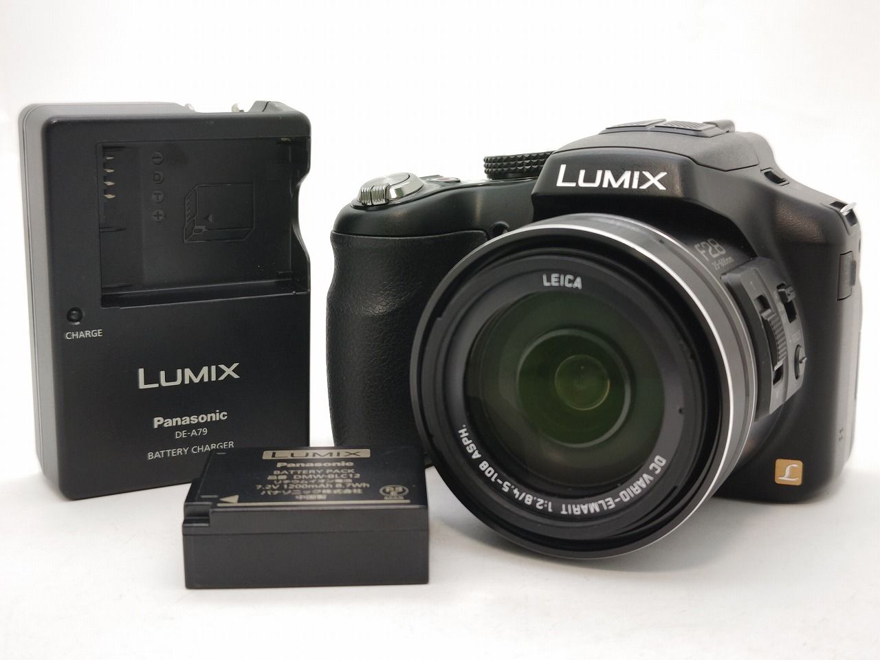 Panasonic LUMIX DMC-FZ200 パナソニック 電池 充電器 付 - SK家電