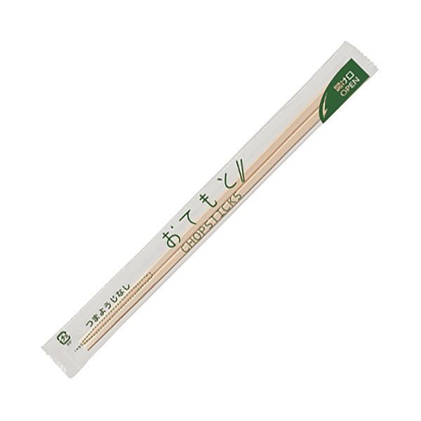クラフトマン 業務用白楊元禄OPP完封箸爪楊枝なし HK-WB-002 1セット 4000膳 100膳×40パック