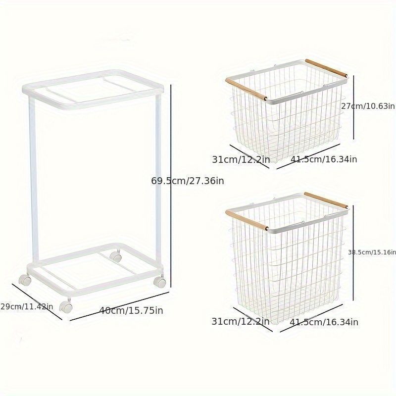 キャスター付き 衣類収納