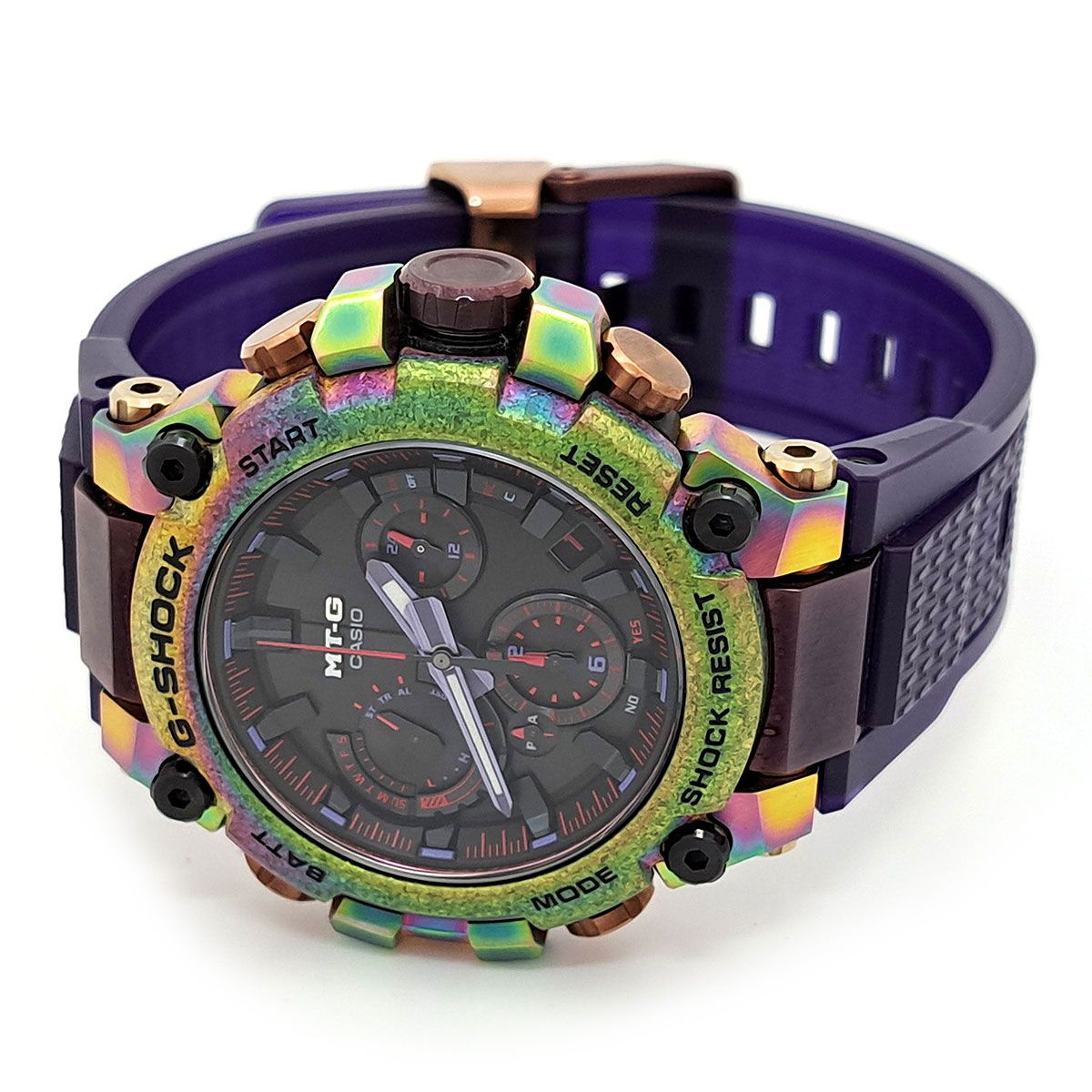 カシオ G-SHOCK MT-G オーロラオーバル MTG-B3000PRB-1AJR ソーラー 