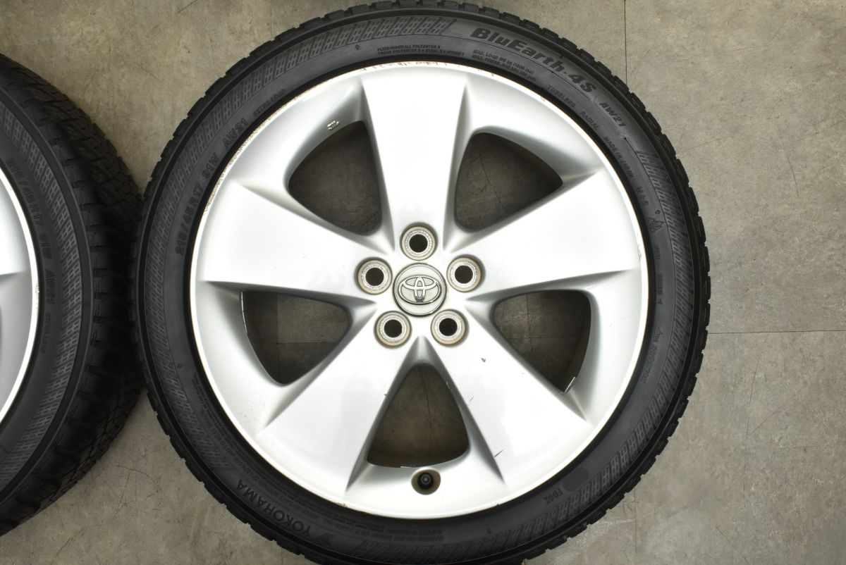 トヨタ 純正 215/45R17 30系 50系 プリウス PCD100 交換用に】トヨタ