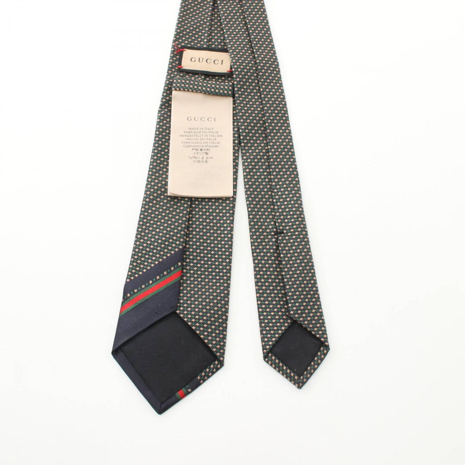 グッチ GUCCI ネクタイ アニマリエ ビー 714694 シルク ネクタイ