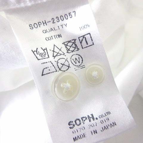 ソフネット SOPHNET. シャツ HEART BIG SHIRT ハート ロゴ 刺繍 SOPH 