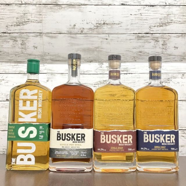 バスカー ウイスキー 700ml 4種セット BUSKER ウイスキー 700ml 4本