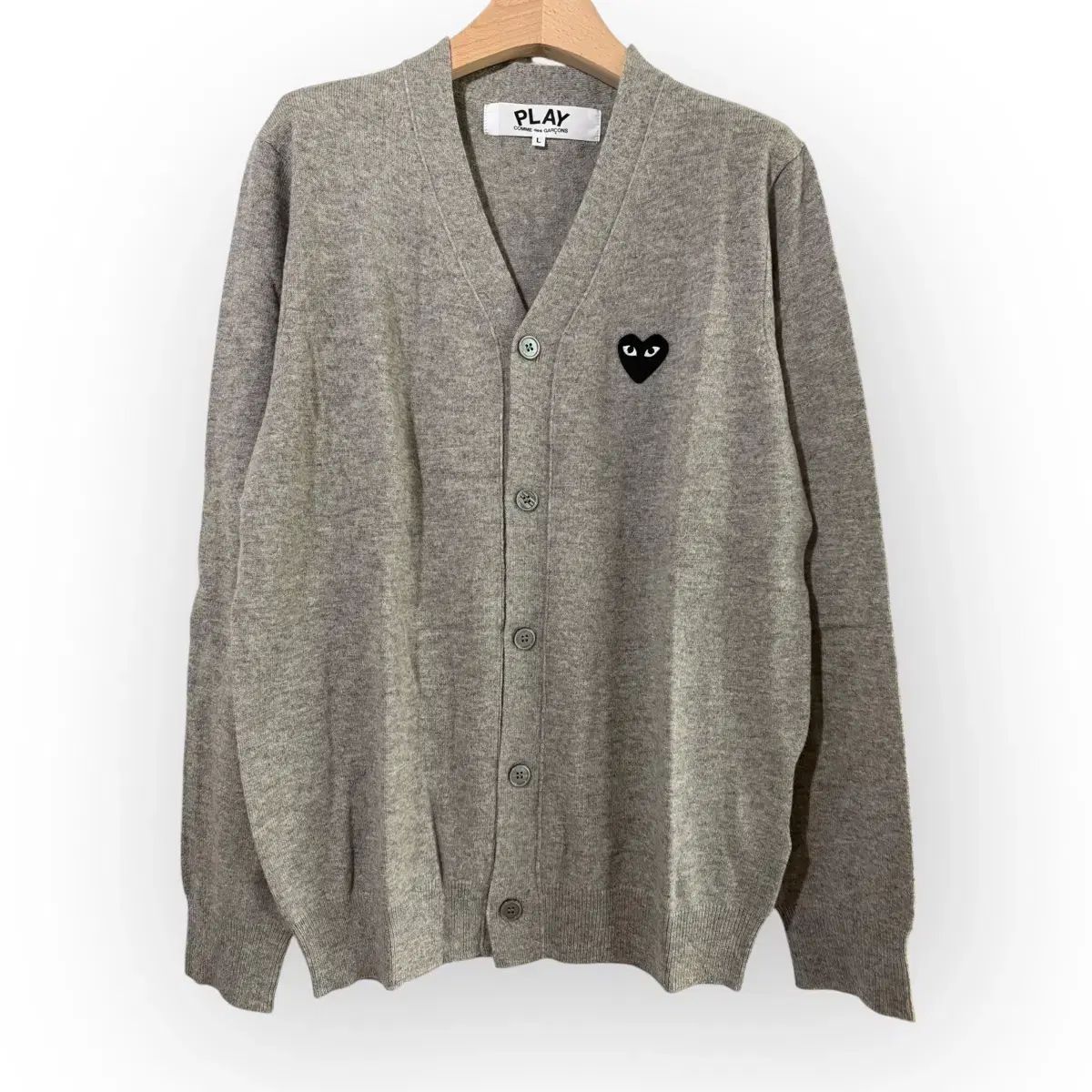 PLAY COMMEdes GARCONS カーディガン(L) PLAY COMME des GARÇONS