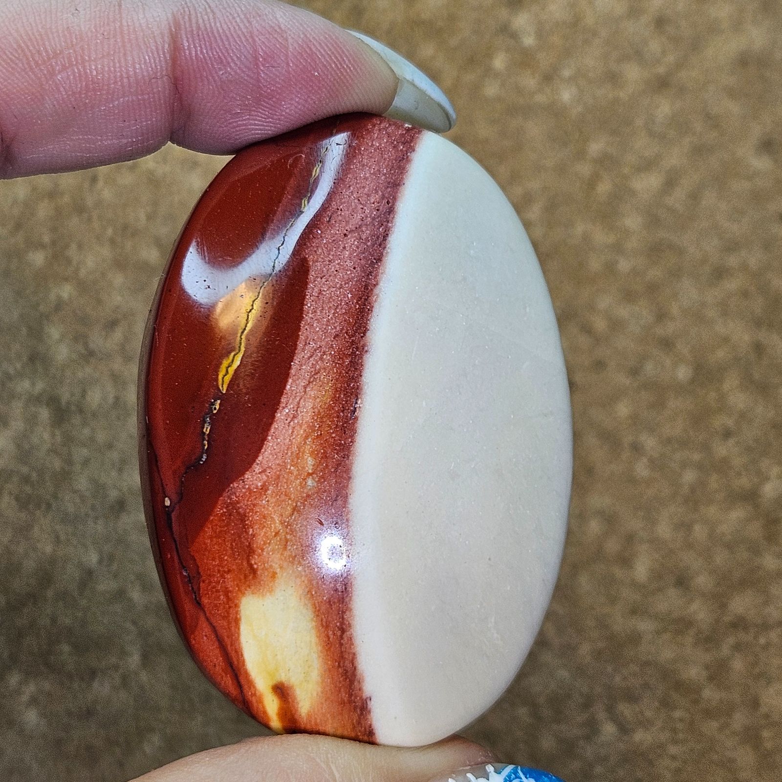 ムーアカイト✨パームストーン✨握り石✨ - メルカリ