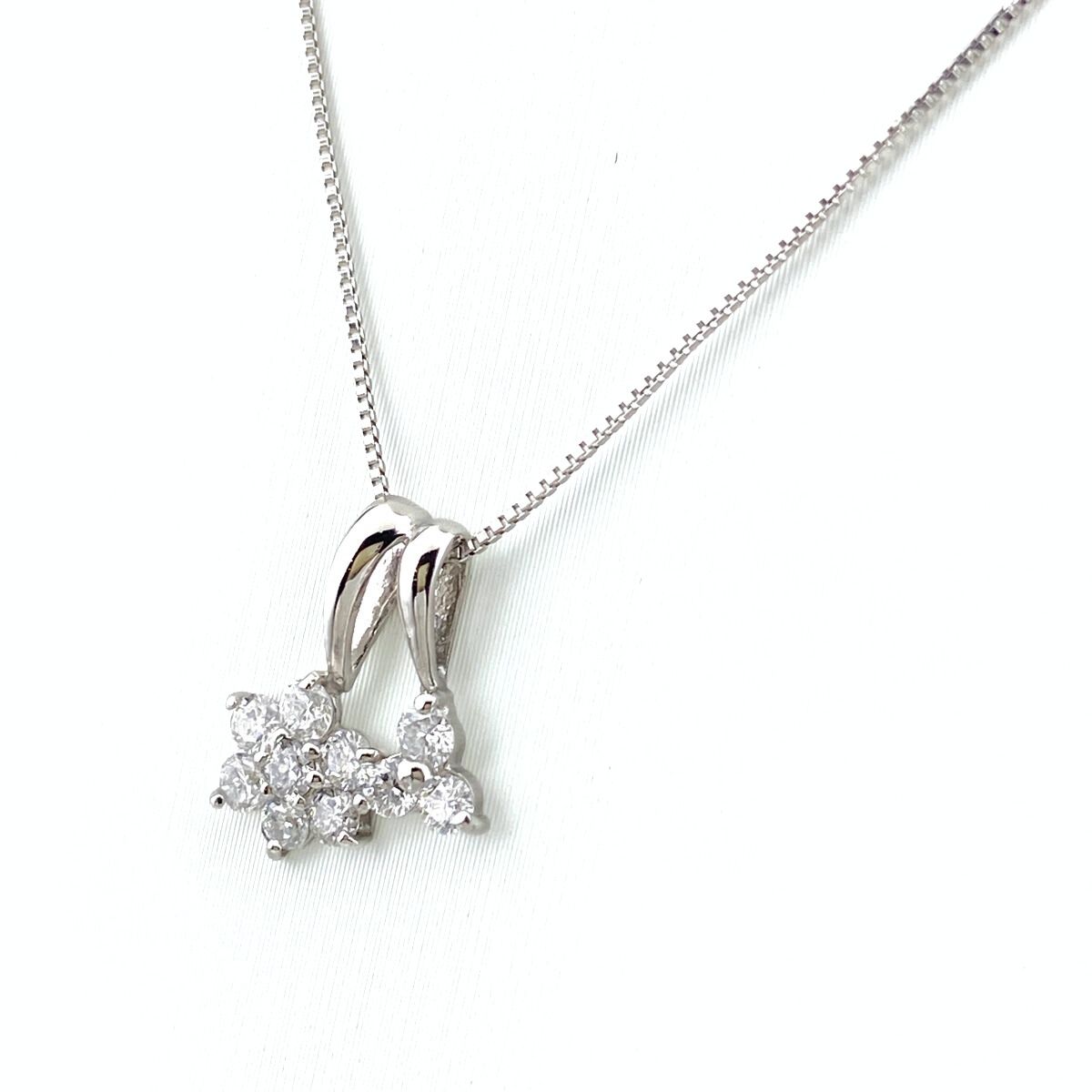 ダイヤ 0.2ct プラチナ PT850 PT900 ネックレス Pt850 プラチナ 天然 