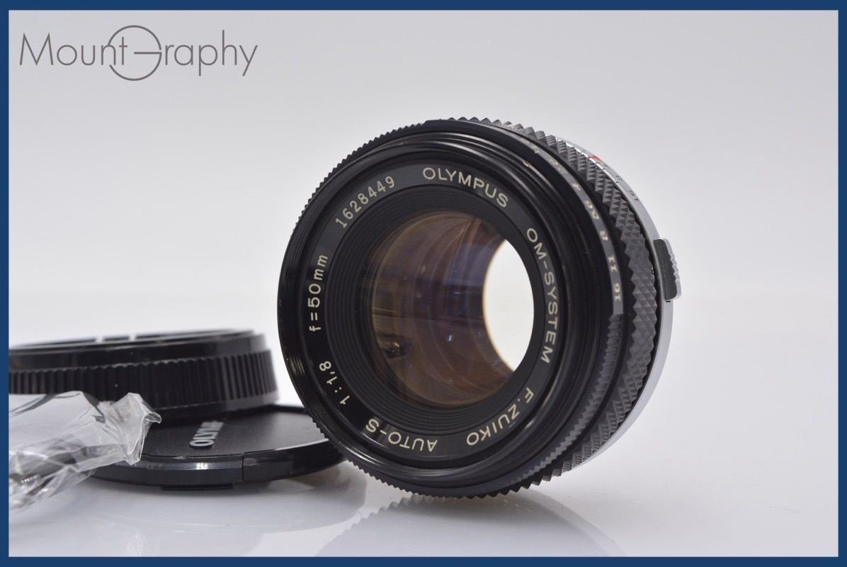 ☆完動品＊美品＊初期保証付☆OLYMPUS OM-1／zuiko f1.8レンズ 【公式