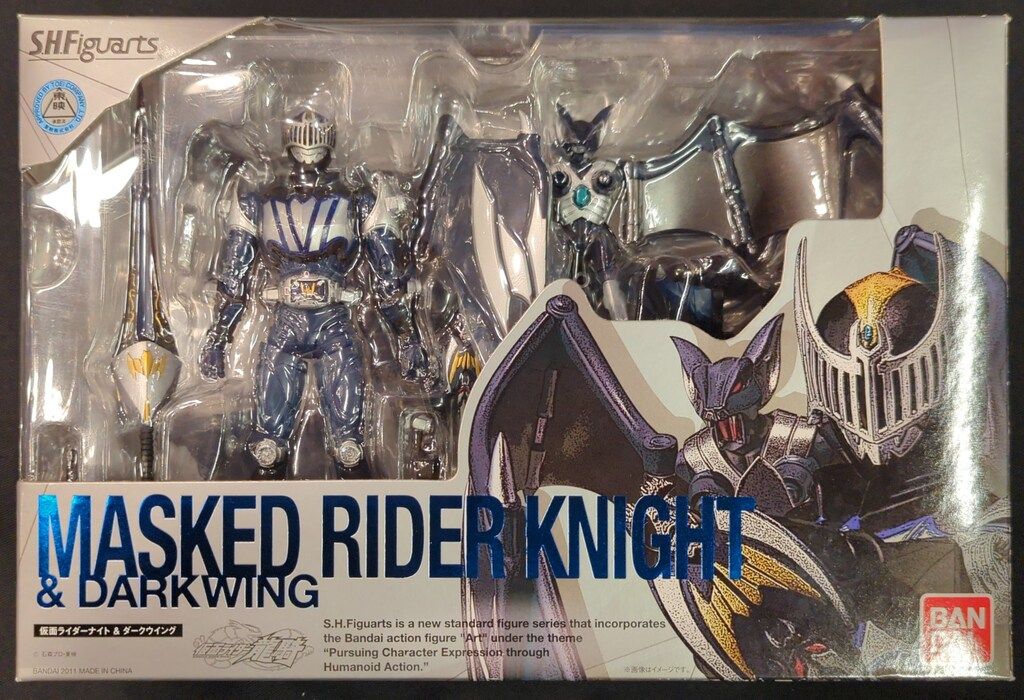 極美品】 仮面ライダー ナイト＆ダークウイング 仮面ライダー龍