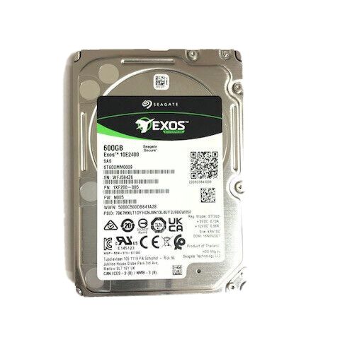 Seagate EXOS 10E2400 600GB 10K SAS 12G ST600MM0009 2.5