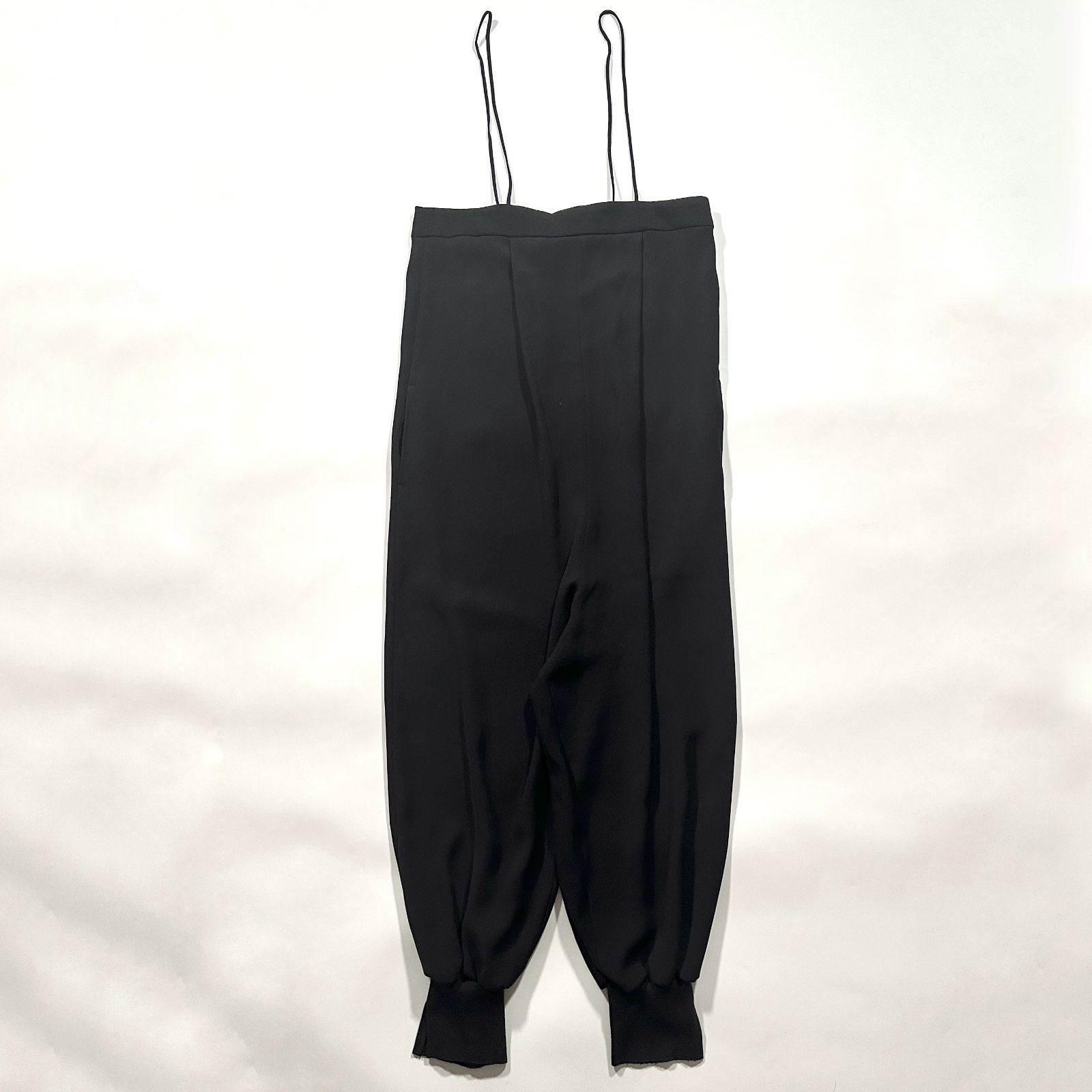 Curensology カレンソロジー スリットヘムオールインワン ブラック