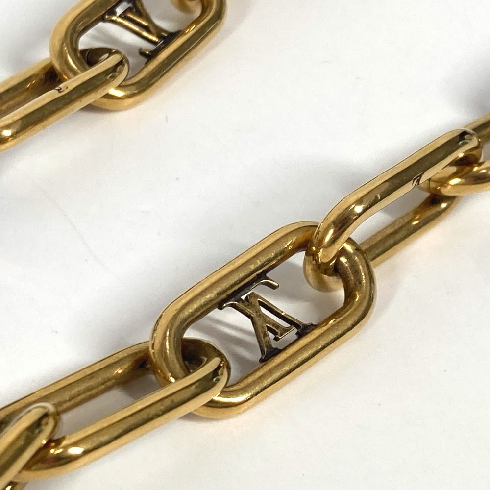LOUIS VUITTON メタル コリエ ネックレス M80177 LOUIS VUITTON - ルイヴィトン コリエ シグネチャー チェーン
