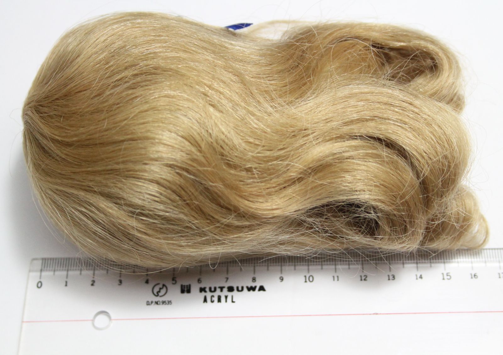 頭囲25.5cm】｟人毛｠ ウィッグ ビスクドール 人形用 ウイッグ
