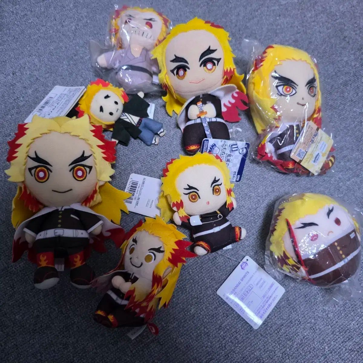 鬼滅の刃 煉獄杏寿郎 煉獄千寿郎 ぬいぐるみ40点＋羽織セット 鬼滅の刃 煉獄杏寿郎 煉獄千寿郎 ぬいぐるみ40点＋羽織セット