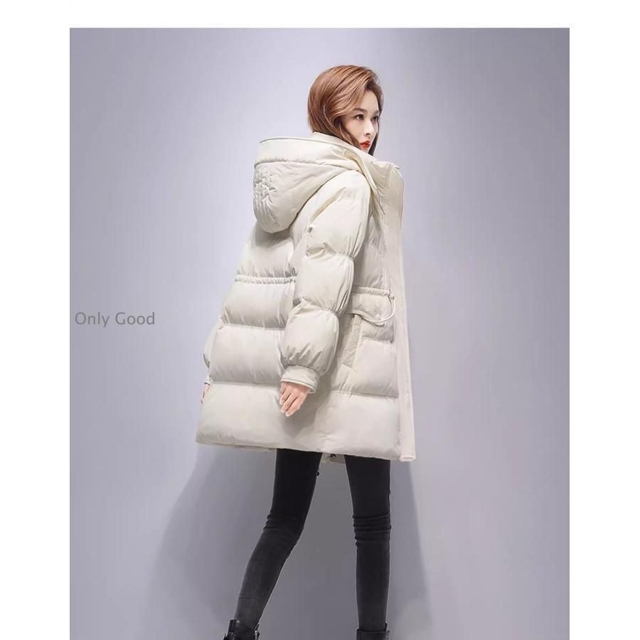 ダウンコート ミドル丈