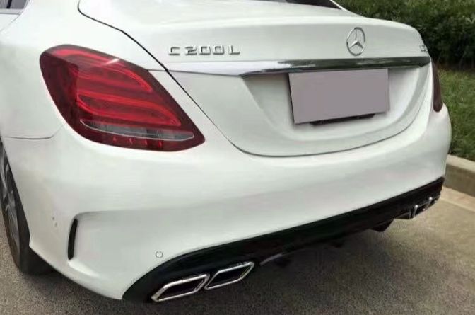 ベンツ ｗ205/w212 /w222 AMG マフラー カッター 　Bk 2ｐ guparts_bz133-mufts-2