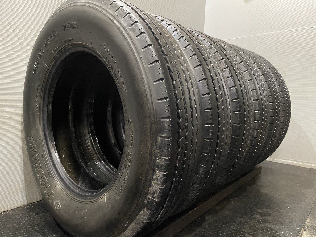 YOKOHAMA 785R 205/80R17.5 120/118L LT 17.5インチ ライトトラック用 夏タイヤ 6本 18年製 バリ溝 シビリアン ローザ等　(MTT43)クレジットカード QRコード決済可能 YOKOHAMA 785R 205/80R17.5 120/118L LT 17.5インチ ライトトラック用