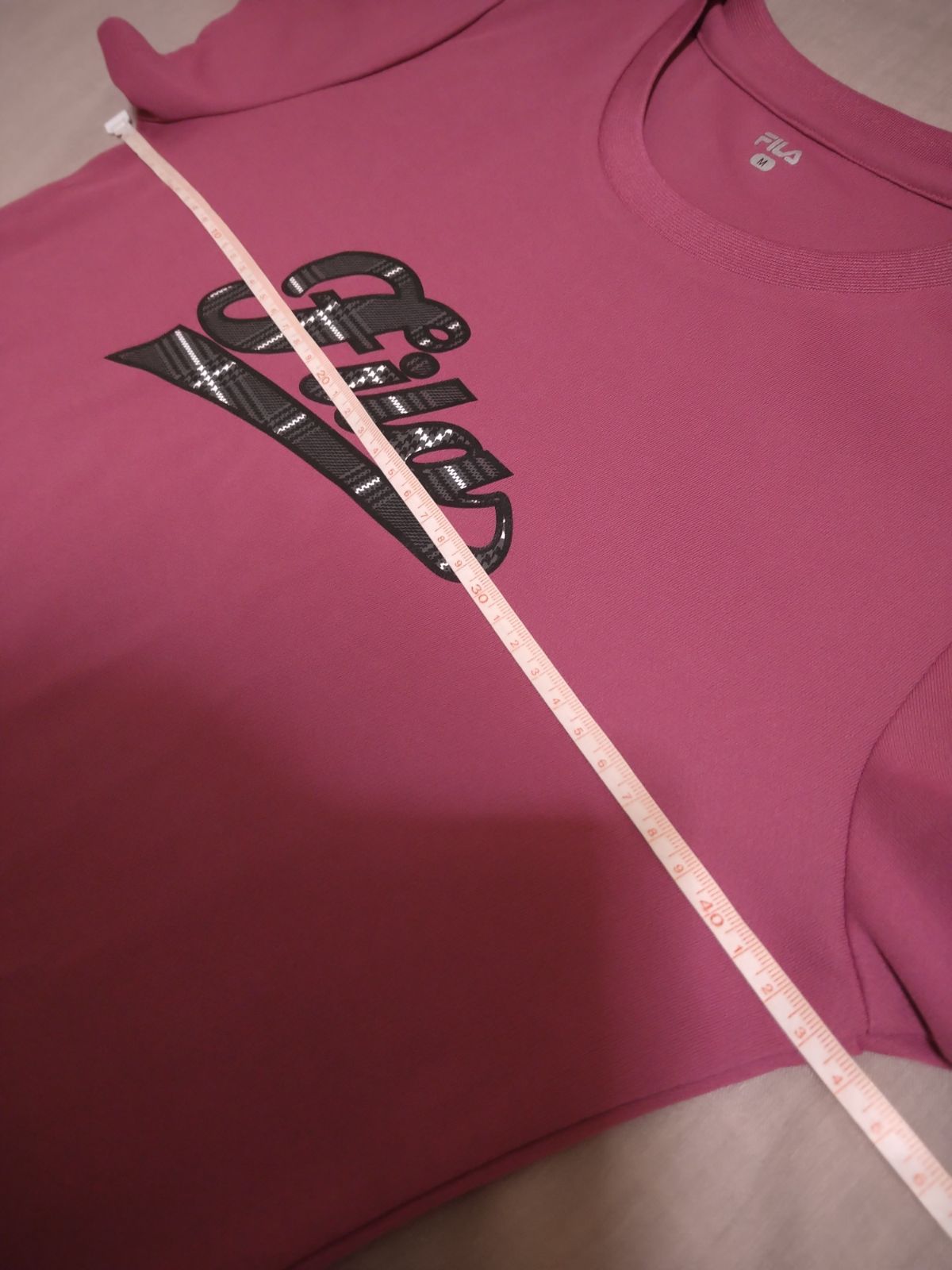 FILA フィラ テニスウェア ゲームシャツ Mサイズ ピンク - メルカリ