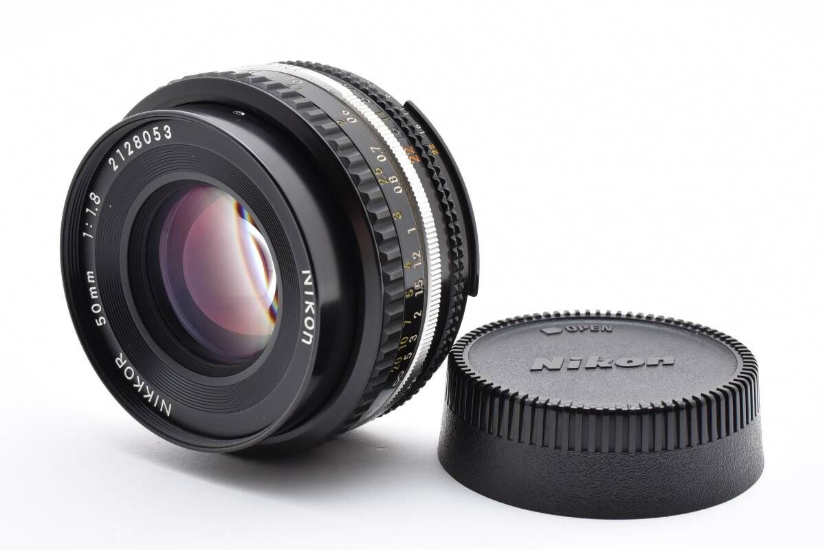 ☆ニコン Nikon Ai-s NIKKOR 50mm F1.8 パンケーキ☆W0977#AW1714