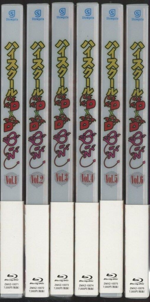 アニメBlu-ray ハイスクールD×D BorN 初回生産版全6巻セット