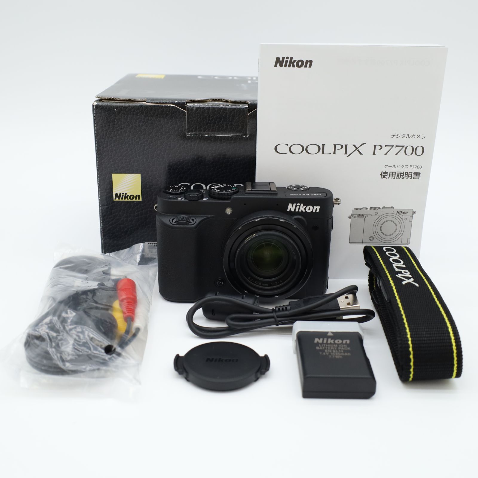 上品 Nikon COOLPIX P7700 ブラック 番 595