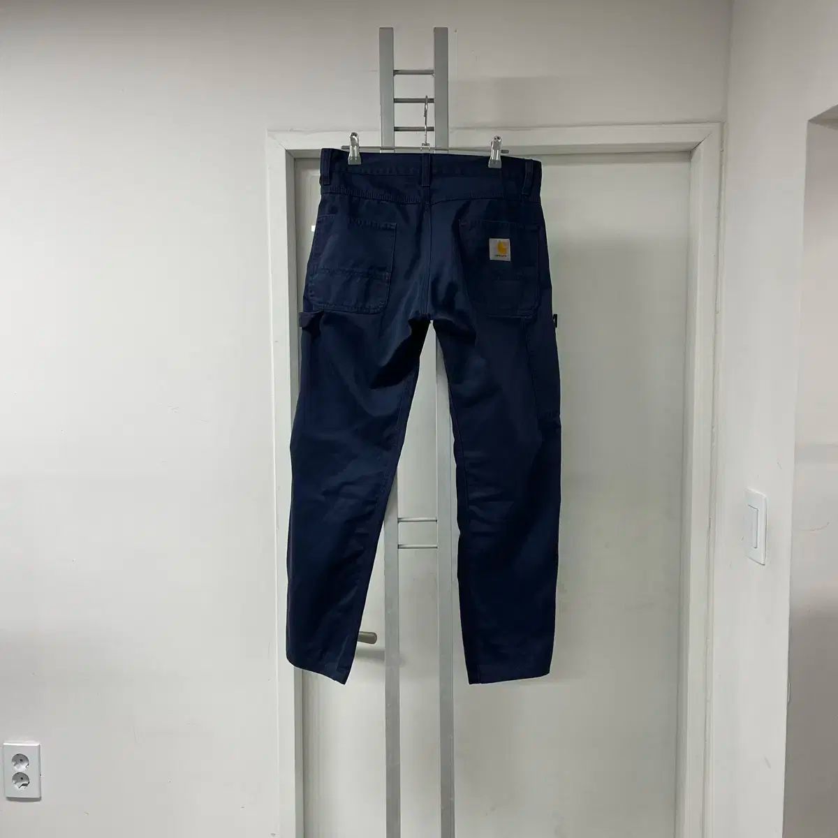 【雷市場（ポンジャン）商品韓国直送】 Carhartt(カーハート) ワーク パンツ ネイビー 30X32